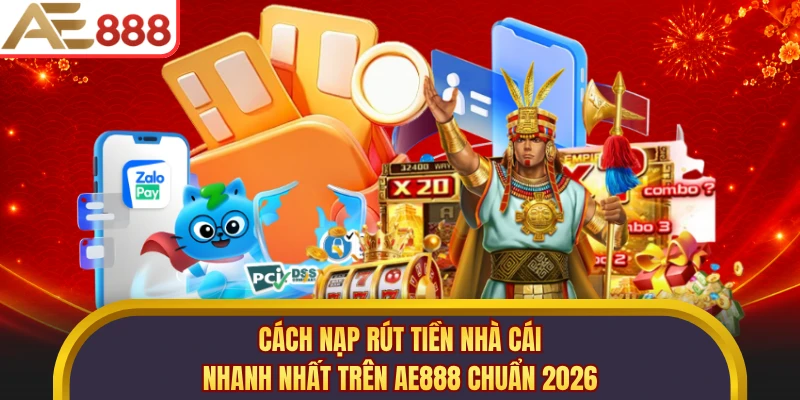 Cách Nạp Rút Tiền Nhà Cái Nhanh Nhất Trên AE888 Chuẩn 2026